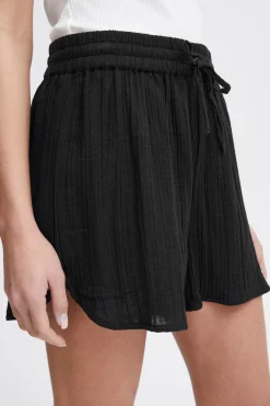 ICHI accessories Kurze Hosen>IAFOXA Shorts Black