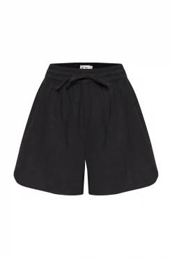 ICHI accessories Kurze Hosen>IAFOXA Shorts Black