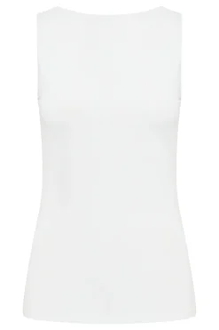 ICHI accessories Bodywear | T-shirts>IAGRO Ärmellose CloudDancer