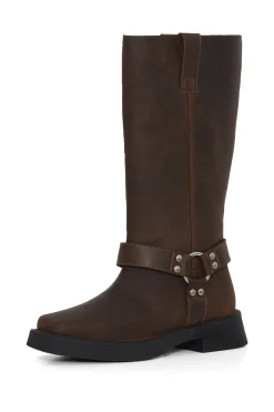 ICHI accessories Schuhe>IATITA Stiefel WashedBrown