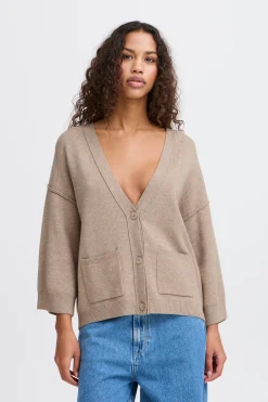Ichi Strickwaren>IHBALLIA Strickjacke