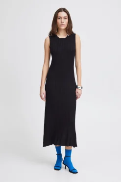 Ichi Kleider>IHDEMY Kleid Black