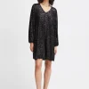 Ichi Kleider>IHFAUCI Kleid Black