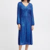 Ichi Kleider>IHFAUCI Kleid LapisBlue
