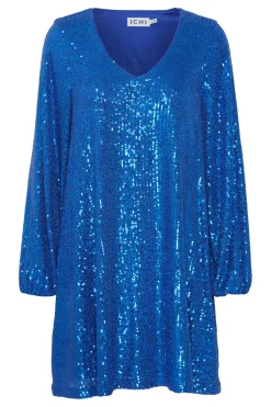 Ichi Kleider>IHFAUCI Kleid LapisBlue