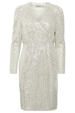 Ichi Kleider>IHFAUCI Kleid FrostedAlmond