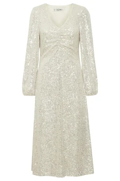 Ichi Kleider>IHFAUCI Kleid FrostedAlmond