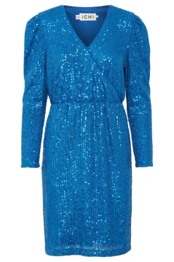 Ichi Kleider>IHFAUCI Kleid LapisBlue