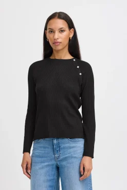 Ichi Strickwaren>IHKALESSI Pullover Black