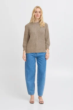 Ichi Basics | Strickwaren>IHKAMARA Pullover Fungi