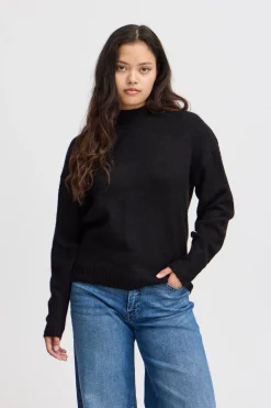 Ichi Basics | Strickwaren>IHKAMARA Pullover Black