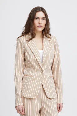 Ichi Blazers>IHKATE Blazer Nomadstripe