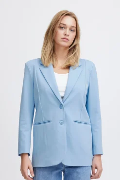 Ichi Blazers>IHKATE Blazer DellaRobbiaBlue