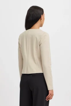 Ichi Blazers>IHKATE Blazer Doeskin