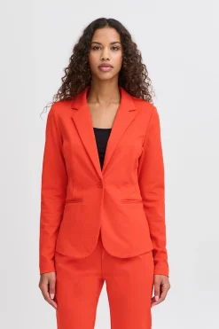 Ichi Blazers>IHKATE Blazer PoppyRed