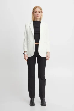 Ichi Blazers>IHKATE Blazer CloudDancer