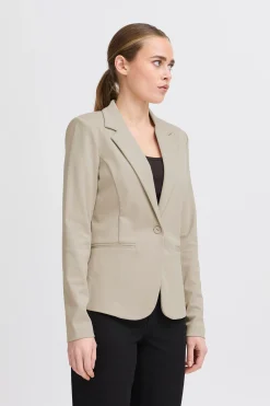 Ichi Basics | Blazers>IHKATE Blazer Doeskin