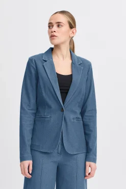 Ichi Blazers>IHKATE DENIM Blazer