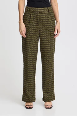 Ichi Hosen>IHKATE Hose MayflyStripeJacquard