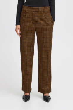 Ichi Hosen>IHKATE Hose Monk'sRobeCheckJacquard