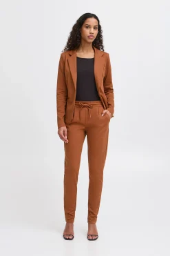 Ichi Hosen>IHKATE Hose BrownPatina