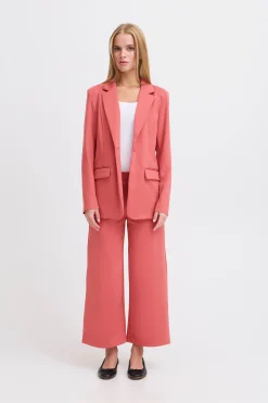 Ichi Blazers>IHKATE LONG Blazer HollyBerry