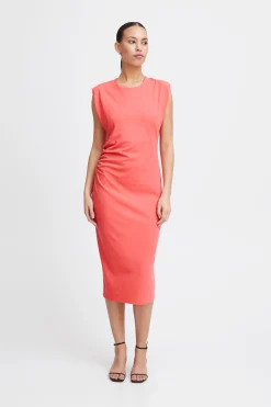 Ichi Kleider>IHKATINE Kleid CalypsoCoral