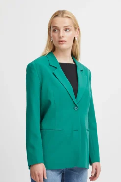 Ichi Blazers>IHLEXI Blazer CadmiumGreen