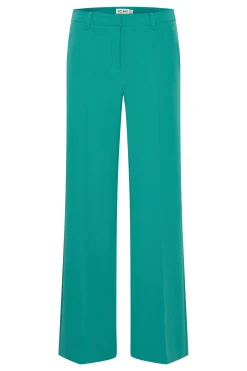 Ichi Hosen>IHLEXI Hose Green-BlueSlate