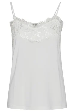 Ichi Basics | T-shirts>IHLIKE Top CloudDancer