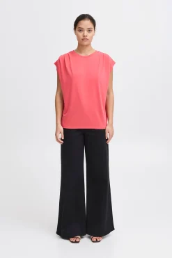 Ichi T-shirts>IHLISKEN Top Geranium