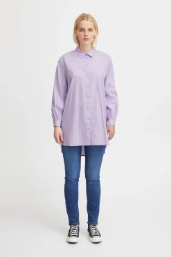 Ichi Hemden>IHLONG Hemd Lavender