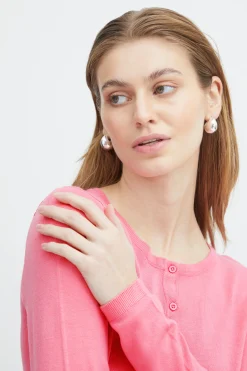 Ichi Strickwaren>IHMAFA Cardigan ChateauRose