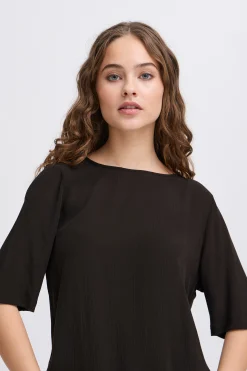 Ichi Blusen>IHMARRAKECH Bluse Black