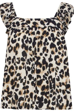 Ichi Blusen>IHMARRAKECH Bluse TanninLeoAop