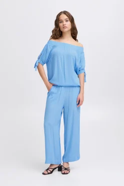 Ichi Hosen>IHMARRAKECH Hose DellaRobbiaBlue