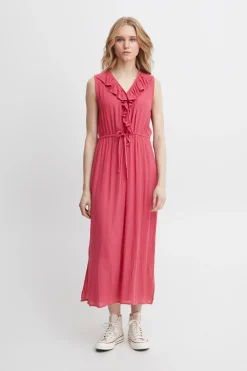 Ichi Kleider>IHMARRAKECH Kleid RaspberryWine