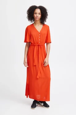 Ichi Kleider>IHMARRAKECH Kleid Grenadine