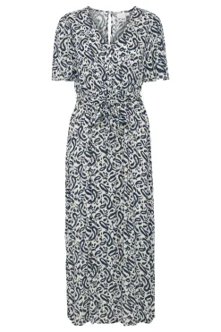Ichi Kleider>IHMARRAKECH Kleid TotalEclipsePaisleyAop