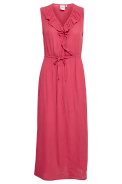 Ichi Kleider>IHMARRAKECH Kleid RaspberryWine
