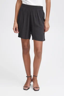Ichi Kurze Hosen>IHMARRAKECH Shorts Black