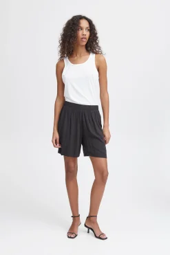 Ichi Kurze Hosen>IHMARRAKECH Shorts Black