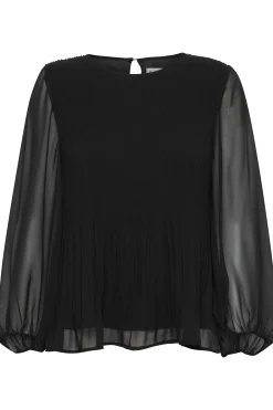 Ichi Blusen>IHNALLA Bluse Blacksolid