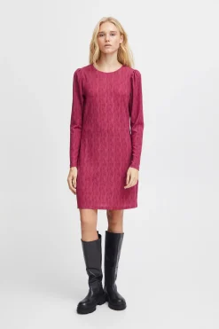 Ichi Kleider>IHNELLY Kleid FestivalFuchsia