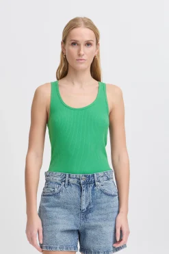 Ichi T-shirts>IHPALMER Top PineGreen