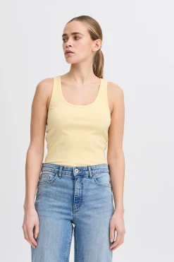 Ichi T-shirts>IHPALMER Top ReedYellow