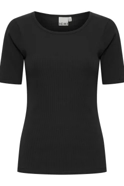 Ichi Basics | T-shirts>IHPALMER T-shirt Black