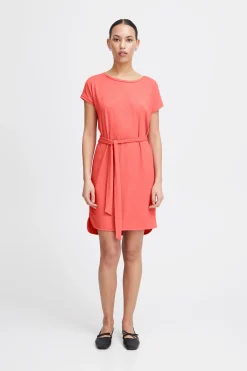 Ichi Kleider>IHREBEL Kleid CalypsoCoral