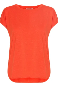Ichi T-shirts>IHREBEL T-shirt Orange.com