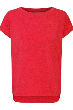 Ichi T-shirts>IHREBEL T-shirt MarsRed